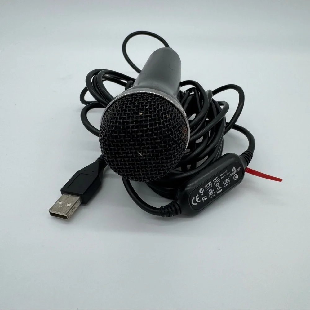 Guitar Hero Black USB Gaming Microphone